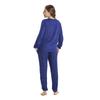 Женская пижама с длинными рукавами и круглым вырезом CP0400