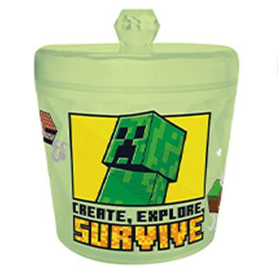 K Company Блестящий контейнер Minecraft, Зеленый, MCT-KY-GN