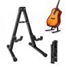 Universal EVA Black Folding Guitar Stand A Frame Floor Stand for Acoustic Classic Electric Guitar Bass Travel Stand