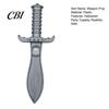 Replica Pirate Cutlass Halloween Plastic Fake Knife, Retro Weapon Prop, Role Play Costume Props Cosplay for Party, Stage Performance Prop