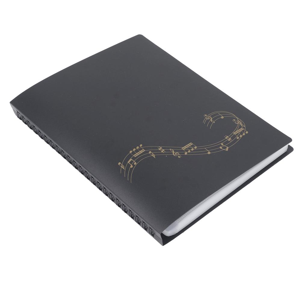 Папка для нот PP емкостью 60 страниц, держатель для хранения бумаги с возможностью записи нот