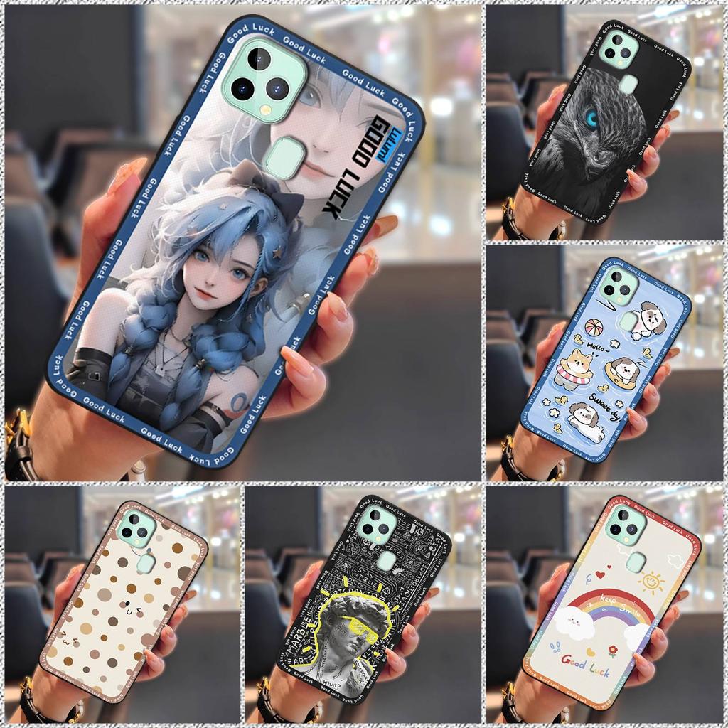 Anti-knock TPU Phone Case For Oukitel C22 Anti-dust Dirt-resistant Shockproof Full Wrap Fashion Design Soft Case Cover