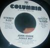 7-дюймовая пластинка JOHN EDDIE Jungle Boy 3805858PROMO Columbia 1986 US Rock Б/у