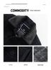 Men's Winter Chenille Wool Coat with Detachable Down Liner