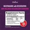 Niacinamide, Resveratrol, 100mg, 120 Capsules, Dietary Supplement