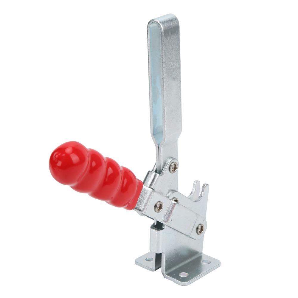 Red Welding Toggle Clamp Latch Style Heavy Duty Hand Clamp Downstroke Fixture Clamp For Welding