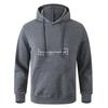 Spring Autumn Men's Black Casual Oversize Solid Color Sweatshirt Hoodie Pullover For Male And Women