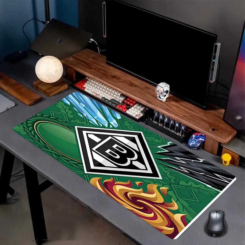 Borussia Monchengladbach Print Mouse Pad, Anti‑Slip Desktop keyboard Mat, for PC Laptop Gaming Working Daily Use, Cool Festival Surprise Gift