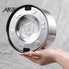 Mess Free Pet Water Station 1.2/3.2L Stainless Steel Dog Bowl, No-Spill Slow Drinking Large Capacity Cat Bowl Anti-Splash Non-Slip Dispenser for Small