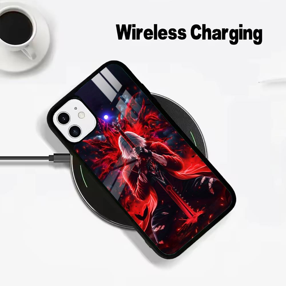 D- Dante Devil May C-Cry 2- -DMC2 Чехол для телефона с беспроводной зарядкой, совместимый с iPhone 17/16/15/14/13/12/11