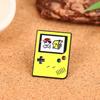 Высококачественная Роскошная Металлическая Брошь Pokemon - Креативная Игровая Консоль Мультяшный Аниме Значок
