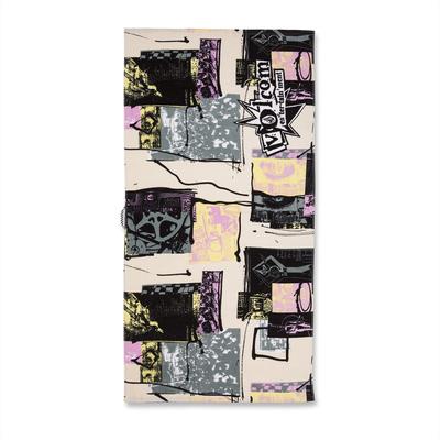 Полотенце спортивное унисекс ЛОР шапочка для бассейна серая [Volcom] (Большой/Большой) [D6712301 ПОЛОТЕНЦЕ] WCG_Белый O/S