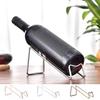 Iron Wine Rack Electroplating Wine Storage Stand Simple Wine Bottle Holder  Beer