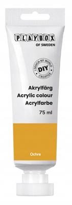 Diy Acrylic Paint Ochre Mustard In a Tube 75ml (Discontinued)