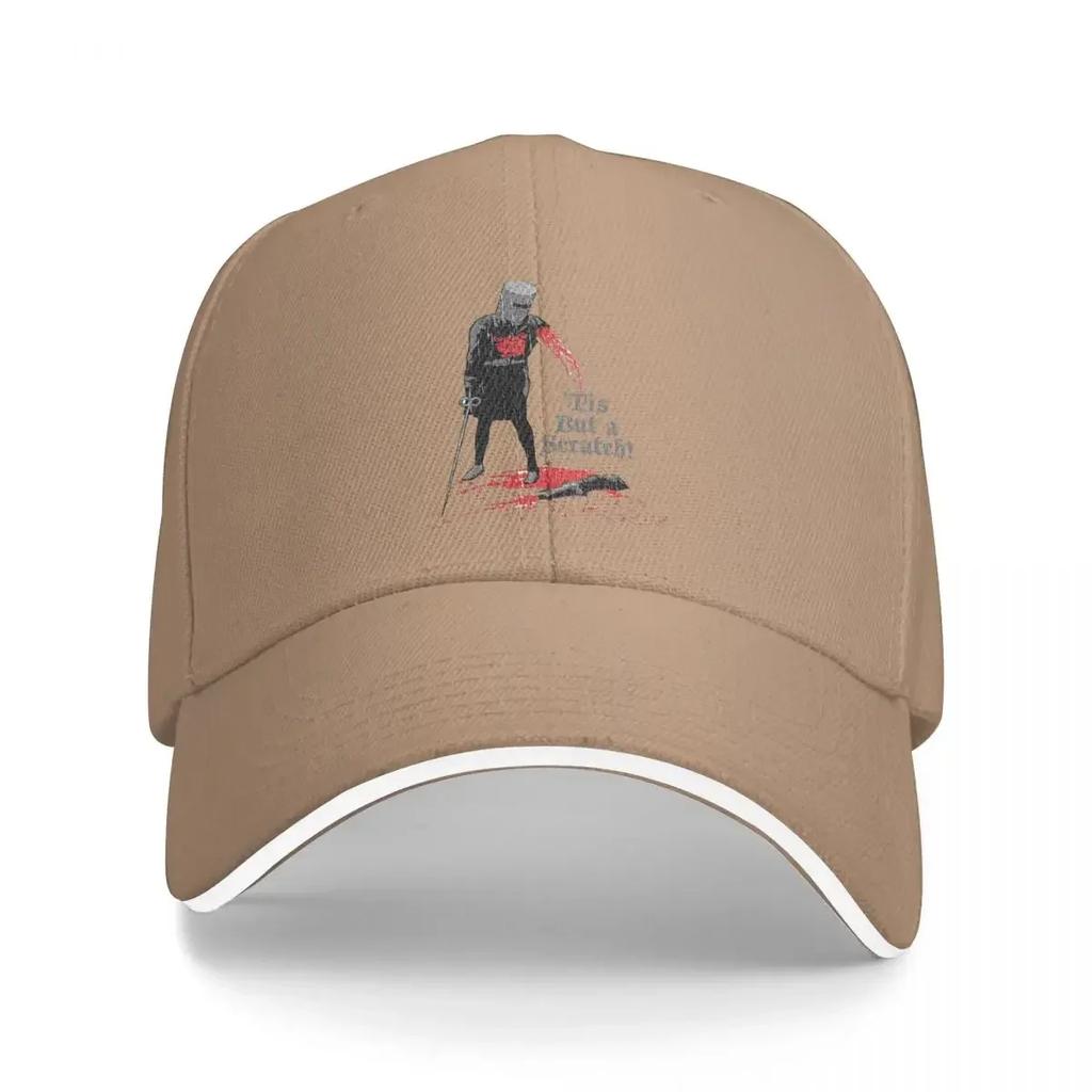 Tis But A Scratch Cap Fashion Casual Baseball Caps Adjustable Hat Hip Hop Summer Unisex Baseball Hat Customizable Polychro
