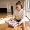 Милые спортивные гаджеты для игроков, Девушка-волейболистка, Адвент-календарь, 24-дневная коробка с аксессуарами для обратного отсчета, Тематический подарок с резинками для волос, подвесками, носками, украшениями и