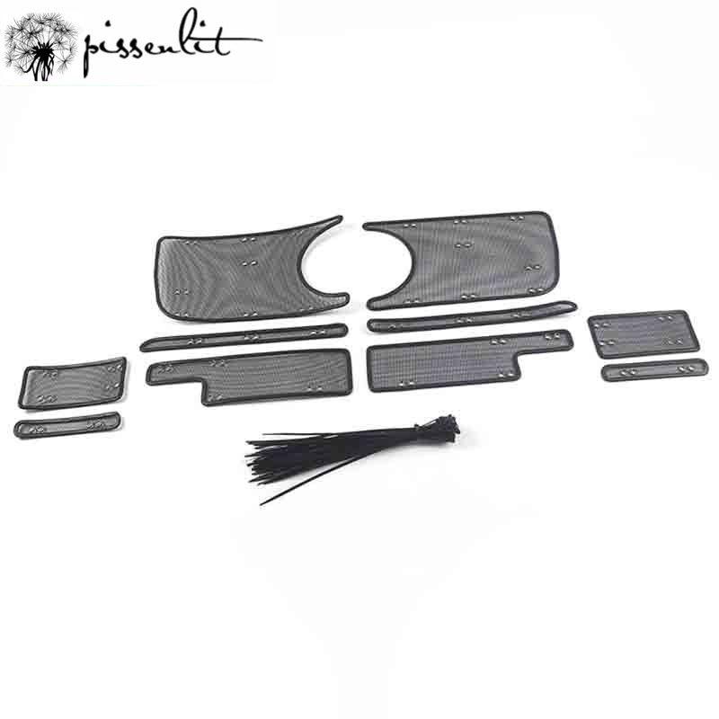 For Mercedes-Benz G-Class W463 2019 2020 Car Accessories Front Grille Insert Net Anti-insect Dust Garbage Proof Inner Cover Mesh