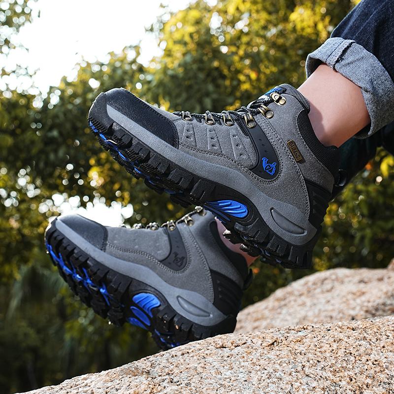 36-47 Couple Large Anti Slip Fashion Trend Outdoor Mountaineering Shoes Casual Sports Hiking Shoes