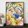 Disney Diamond Paint Mosaic Art Painting Kit Donald Duck Bee Honey Flower Handmade DIY Home Decor