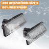 2x White Car LED License Number Plate Light Lamp For Nissan Altima Maxima Murano Pathfinder Rogue Quest Sentra Versa Note JX35