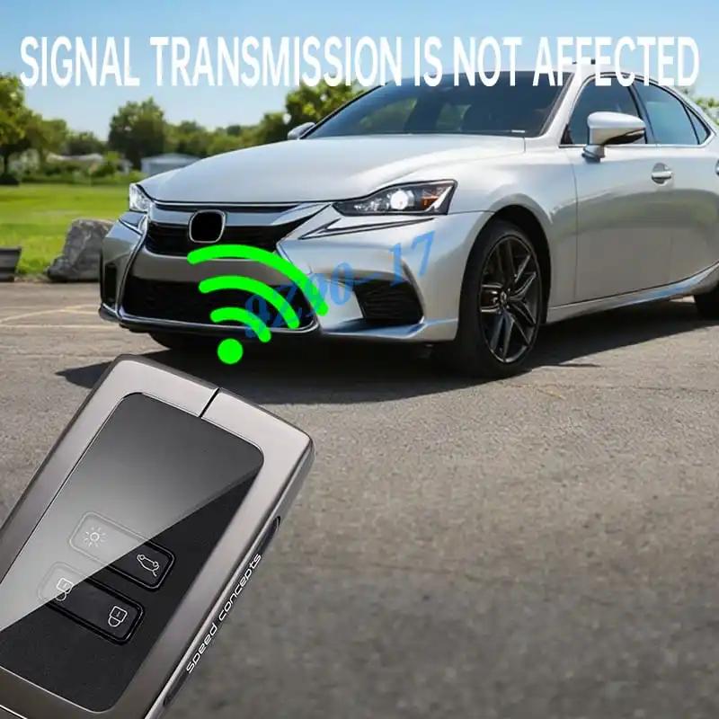 Металлическая углеродная крышка чехол брелок для автомобильного ключа Renault Koleos Kadjar Captur Kiger Arkana Megane Espace