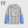 GAP Boys' Bear Logo Hooded Sweatshirt