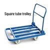 Aluminum Alloy Rubber-Bed Hand Truck for Warehouse and Construction Logistics