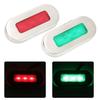 12V Stainless Steel Marine LED Navigation Signal Light Warning Lamp Waterproof Indicator Light for Boat Yacht