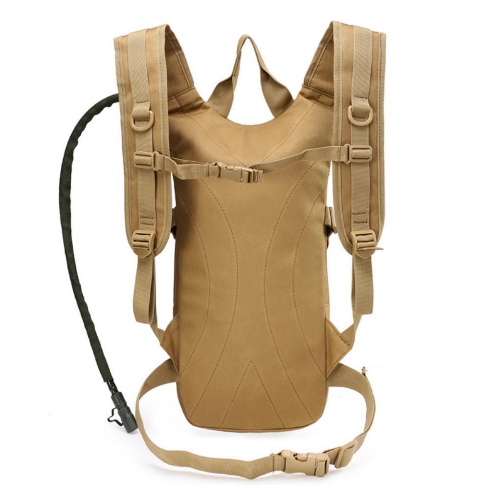 3L Running Water Bag Hiking Hydration Backpack Military Camel Rucksack for Camping Outdoor Fishing Cycling Water Pouch