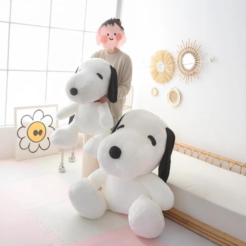 Подушка-игрушка в виде собаки, подарок на день рождения, для девушки, детская кукла для кровати, большая плюшевая кукла