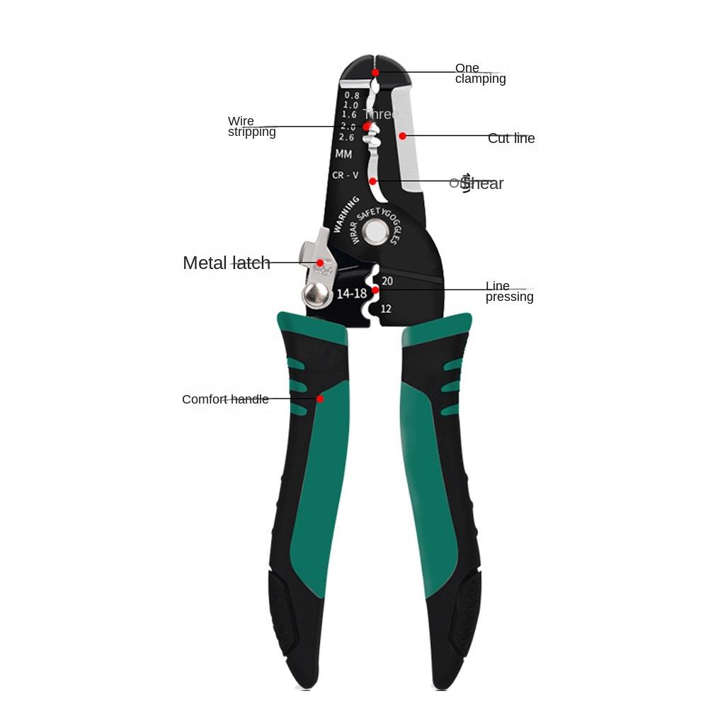 Multi-function Wire Cutting Pliers Manually Electricians Hand Tools Creative Crimpper