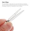 24 шт. Парикмахерские инструменты Фиксация волос Без заломов Зажим для макияжа Бесшовный Без изгибов Зажим для волос