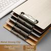 Reinforced A4 Memo Folder Hardboard File Clip Board Portable Writing Clipboard  Sketching Board