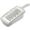 Kanesada Vegetable Cut Stainless Steel Grater with Grating Container, Draining Strainer, Dishwasher Safe, Easy-to-Grip Handle, Container Includ