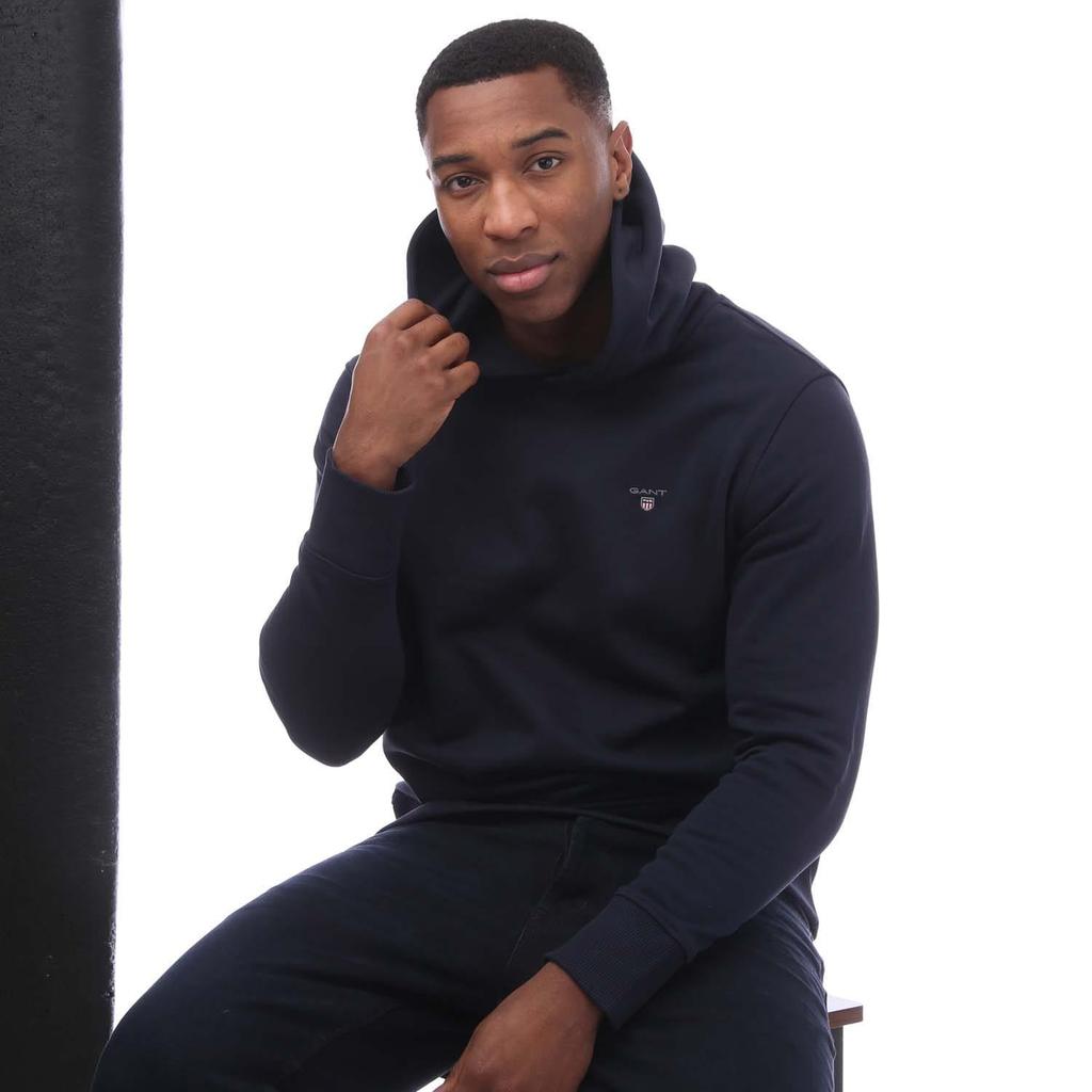 Gant Mens Shield Logo Hoodie