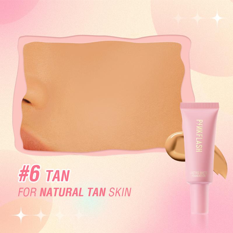 PINKFLASH Безупречный BB-крем, водонепроницаемый, долговечный, с полным покрытием, отбеливающий тональный крем для лица, жидкий консилер, косметика для макияжа