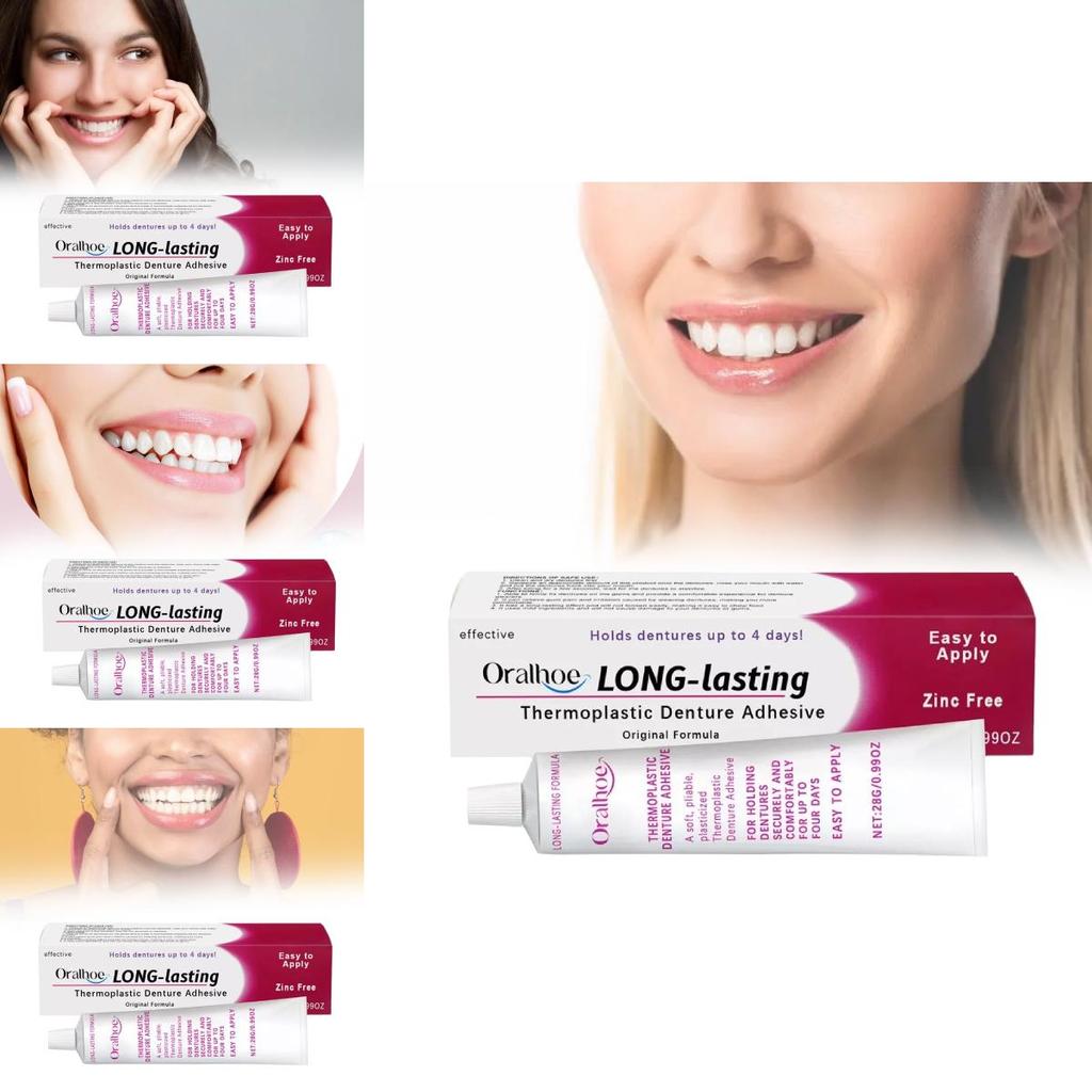 Оралхое Адгезив для зубных протезов для повышенного комфорта и надежной фиксации искусственных зубов