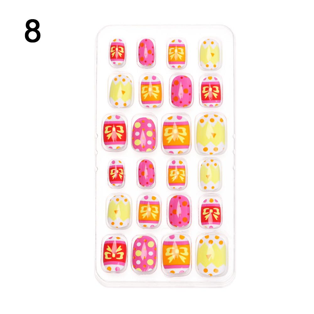 Press On Nail Full Cover Manicure Tool Wearable Child False Nails Fake Nails Nail Tips