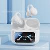 Сенсорный цветной экран с заушной клипсой, высококачественная Bluetooth-гарнитура, настоящая беспроводная спортивная гарнитура