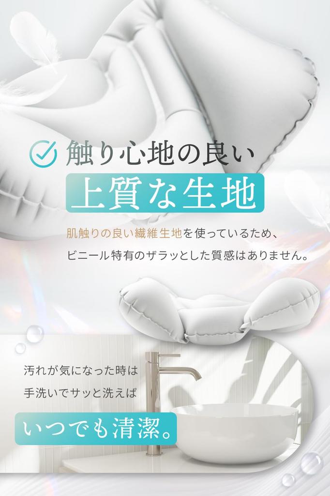 LeLante Back Pain Relief Cushion, Lumbar Pillow, Ideal for Airplanes, International Travel, Night Buses, Shinkansen Trains, and Cars (Light Gray)