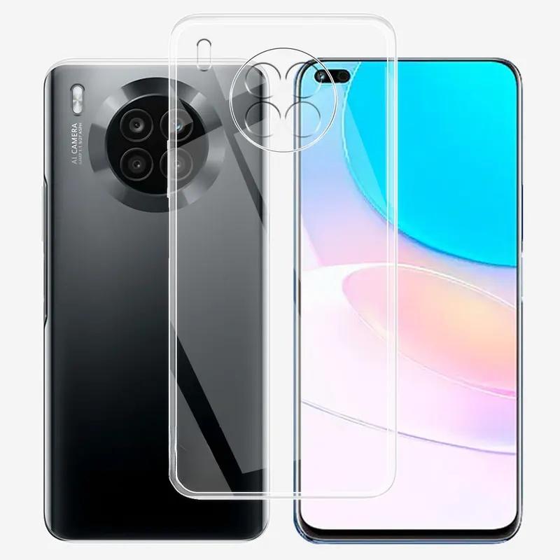 For Huawei Nova 8i Case For Nova8i Silicone Soft Transparent Mobile Phone Cases Clear Back Cover Funda Coque Carcase Shell Capa
