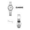 Casio Ltp V006d 7budf  Ltp V006d 7b  Аналоговые Студенческие Женские Металлические Часы