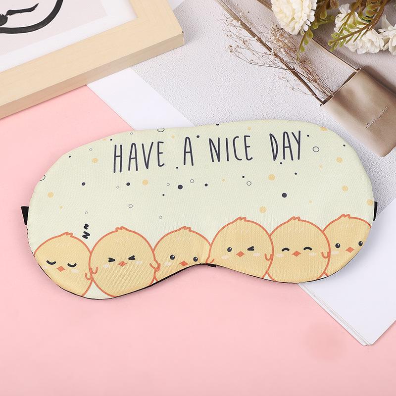 Creative Cartoon Eye Mask: Hot/Cold Compress for Relaxation and Shading