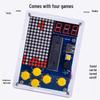 DIY Pixel Game Console Kit with Tetris - 51 Microcontroller & Loose Parts (Model HU-001)
