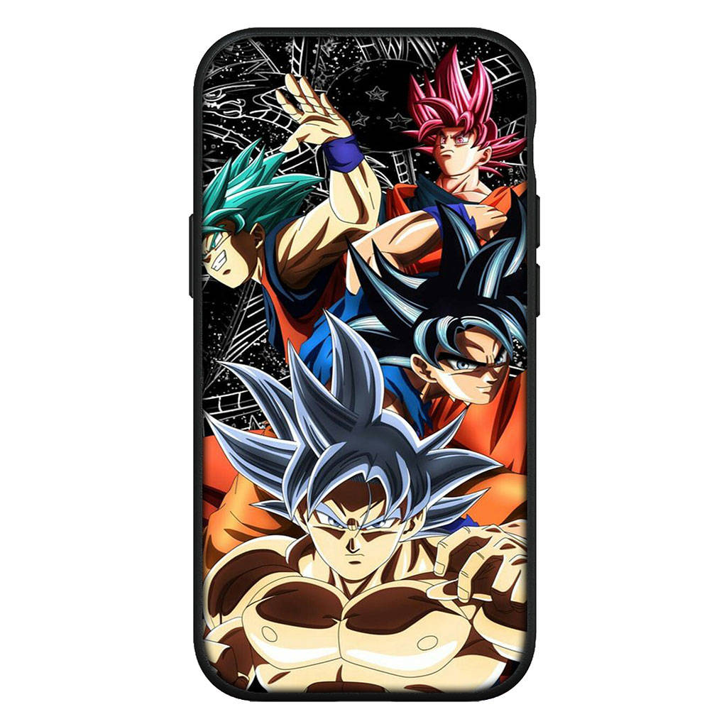 Чехол для iPhone 16 15 Xiaomi Redmi Note 14 13 12 11 Pro Max 16e Samsung Galaxy S25 S24 S23 Moto OPPO Huawei Dragon Ball DragonBall Goku Z Чехол для телефона