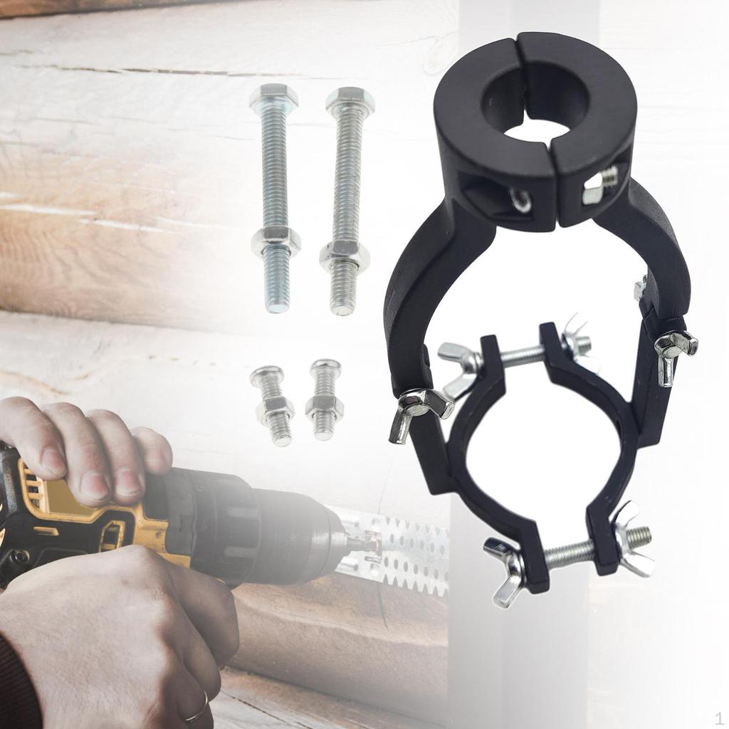 Fixed Drill Holder with Square Hole, Stainless Steel, Quick To Install Or Disassemble, Professional,