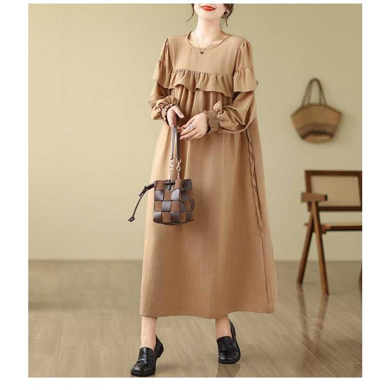 Новое Свободное и Стройнящее Свободное Платье-Бандо для Похудения