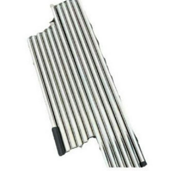 Утолщенная антискользящая нержавеющая телескопическая ручка для сачка для ловли крупной рыбы