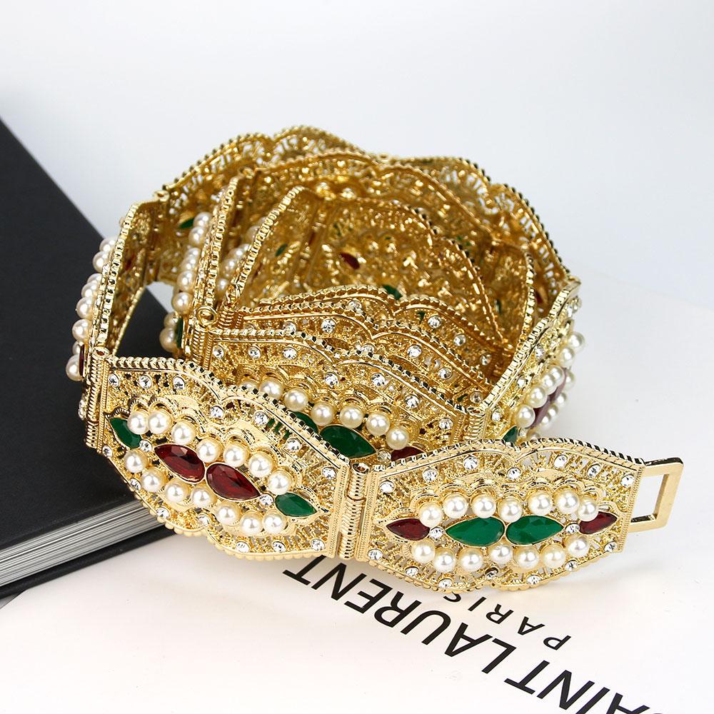 Шикарный пояс с жемчугом для женщин, свадебный пояс, ювелирные изделия, кристалл, регулируемая длина, подарок для невесты