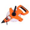 Amazon Basics Open Reel Tape Measure, Inch/Metric Scale, Fiberglass Impact-Resistant Shell, Orange, Approx. 30m X 1.3cm